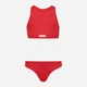 Детский раздельный купальник для девочки Puma Swimwear 93813602 134-140 см Red (8720245471497) - изображение 1