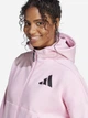 Толстовка на молнии с капюшоном женская Adidas W Z.N.E. Fz JC5393 M Trupnk (4067887385992) - изображение 5