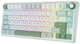 Клавиатура Royal Kludge R75 Wired UA\RU\ENG Cherry Profile (Silver Switch) Sky Cyan Зеленый (RK-R75UARUENG-CHP-SS-SC) - изображение 14