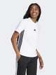 Футболка хлопковая женская Adidas W 3S Sj T JD0844 L White (4067887469869) - изображение 3