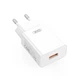Мережевий зарядний пристрій XO L127 QC18W USB-A, White (L127.white) - зображення 3
