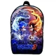 Рюкзак шкільний Сонік 3 (School Gear bag Sonic 04) чорний, 39 х 27 х 14 см - зображення 1