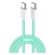Дата кабель USB-C to USB-C 1.0m 60W 3.0А ColorWay (m441704) - изображение 1