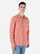 Рубашка хлопковая мужская Colin's CL1068392CRL M Coral (8684112058399) - изображение 1