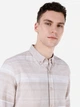 Рубашка мужская Colin's CL1068402BEI M Beige (8684112058306) - изображение 4