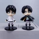 Набор из 6 фигурок статуэток Чиби из аниме Атака Титанов Attack on Titan (100238.1) - изображение 6