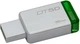 Флеш память USB Kingston DataTraveler 50 16GB Green (DT50/16GB) - изображение 2