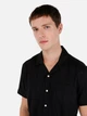 Рубашка хлопковая летняя мужская Colin's CL1067069BLK S Black (8684112207223) - изображение 4