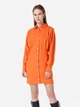 Платье-рубашка короткое осеннее женское Colin's CL1067134ORA S Orange (8683197998552) - изображение 1