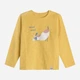 Koszulka z długim rękawem dziewczęca Cool Club CCG2410329 116 cm Żółta (5903977145826) - obraz 1