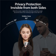 Захисне скло AndSer Privacy Glass (антишпигун) для Samsung Galaxy S23 Ultra колір Чорний (6112105) - зображення 3