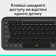 Клавіатура Logitech POP Icon Keys Graphite UKR (L920-013157) (7031715) - изображение 2