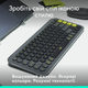 Клавіатура Logitech POP Icon Keys Graphite UKR (L920-013157) (7031715) - изображение 8