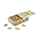 Деревянный детский пазл 4в1 "Дикие звери" Puz-58714, 80 элементов PuzzleOK Puz-58714 - изображение 2