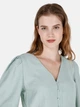 Блузка женская Colin's CL1068899MGR L Mint Green (8684112212128) - изображение 4