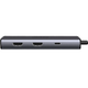 USB хаб, концентратор с быстрой зарядкой и HDMI Ugreen 15852 CM498 (6 в 1, Type-C, 100 Вт) - изображение 2