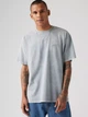 Футболка хлопковая длинная мужская Levi's A0637-0135 L Светло-голубая (5401187068275) - изображение 1