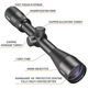 Приціл з підсвічуванням BUSHNELL LEGEND 3-9x40mm MULTI-X - зображення 7