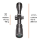 Приціл з підсвічуванням BUSHNELL LEGEND 3-9x40mm MULTI-X - зображення 9