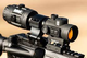 Комплект Коліматор Bushnell Optics TRS-26 3 МОА + Магніфер Bushnell Transition 3x24 - зображення 1