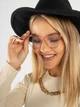 Солнцезащитные очки No Brand Image имиджевые прозрачные розовые - изображение 6
