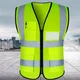 Светоотражающий жилет BauTech с карманами one size Зеленый (1015-014-00) - изображение 5