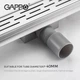Душовий трап GAPPO G87007-1, 70х700 мм нержавіюча сталь - зображення 4