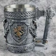 Кружка Keramia Английский лев 3D 400 мл Серебристый (1009-178-01) - изображение 2