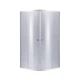 Душевая кабина Lidz Latwa SC80x80.SAT.MID.GR полукруглая, стекло тон. 4 мм + Lidz Душевой поддон KAPIELKA ST80x80x26, с панелью - изображение 3