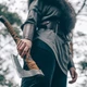 Топор викингов Железнобокий сталь У8ГА Gorillas BBQ ручная работа TR14 - изображение 6