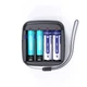 Зарядноу устройство Xtar BC4 для AA/AAA 1.5V Li-Ion/Ni-MH, USB-С, Power Bank, LED фонарик+индикатор, 4ch, Black, Box - изображение 3