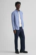 Чоловіча блакитна картата сорочка POPLIN GINGHAM SHIRT Gant XXL 3000120 - изображение 2