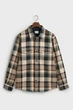 Чоловіча картата сорочка HEAVY TWILL CHECK OVERSHIRT Gant L 3230203 - зображення 6