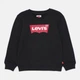 Подростковый теплый свитшот на флисе для мальчика Levis Lvb-Batwing Crewneck Sweatshirt 9E9079-023-LW 170-176 см (16A) Черный (3665115046465) - изображение 5