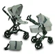 Коляска 2 в 1 ABC design 3 TEC, Pearl, цвет серебристо-серый (31094/407) - изображение 1