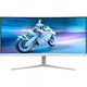 PHILIPS Монітор ігровий вигнутий va 34",3440*1440,180 Гц,б ілого кольору 34m2c5501a/00 - изображение 1