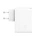Мережевий зарядний пристрій Baseus GaN5 Pro Fast Charger C+U 100W EU White (With Mini White Cable Type-C to Type-C 100W(20V/5A) 1m White） (CCGP090202) - зображення 4