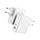 Мережевий зарядний пристрій Baseus GaN5 Pro Fast Charger C+U 100W EU White (With Mini White Cable Type-C to Type-C 100W(20V/5A) 1m White） (CCGP090202) - зображення 7