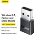 Адаптер Bluetooth Baseus BA07 Wireless Adapter Black (ZJBA010001) - зображення 12