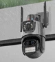 Камера видеонаблюдения беспроводная 9 Мп WI FI 8 кратним зумом с сиреной поворотная уличная ICSEE - изображение 3