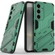 Защитный чехол с подставкой Deexe Bibercas для Samsung Galaxy A56 (A566) - Green - изображение 1