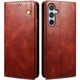Захисний чохол UniCase Leather Wallet для Samsung Galaxy A36 (A366) - Brown - зображення 1