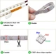 Светодиодная лента LED SMD 5050 RGB Голосовая и музыкальная синхронизация управления + Bluetooth APP Control led (комплект: контроллер – пульт управления – блок питания – умная лента 5м.) - изображение 7