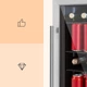 Холодильник-витрина KLARSTEIN Beersafe 3XL стеклянная дверь из нержавеющей стали 98 л Серый (10033347) - изображение 3