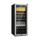 Холодильник-витрина KLARSTEIN Beersafe 7XL панорамные стеклянные двери 242 л нержавеющая сталь - изображение 1