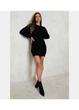 Платье boohoo L/XL Черный FZZ47555 - изображение 3
