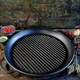 Казан 12 л Maysternya, чавунний узбецький WOK, з кришкою-сковородою гриль Ø40 см, вага 13,9 кг - зображення 3