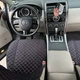Накидка на крісло автомобіля з алькантари Lux Прошитий квадратний ромбик Чорний з червоним рядком Преміум+ 1 передня - зображення 3