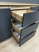 Комод Kvatro 3+2 1100x750x400 мм. Дуб Аппалачі/Антрацтит - изображение 4
