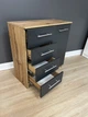 Комод Standart 4+1 Дуб Аппалачі/Антрацит 800x792x350 мм. - изображение 4